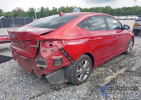 2018 Hyundai Elantra Sel z USA, uszkodzony, nr VIN 5NPD84LF9JH339460